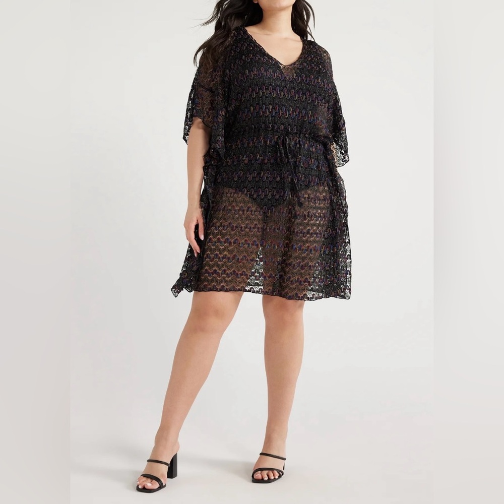 Crochet Kaftan Coverup/Dress